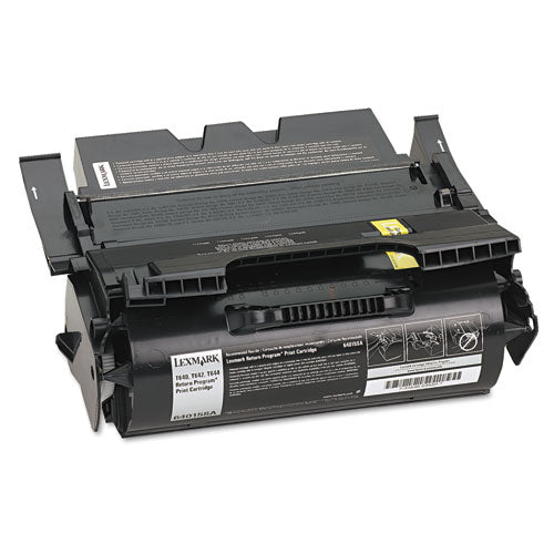 64015SA Return Program Toner, 6,000 Page-Yield, Black-(LEX64015SA)