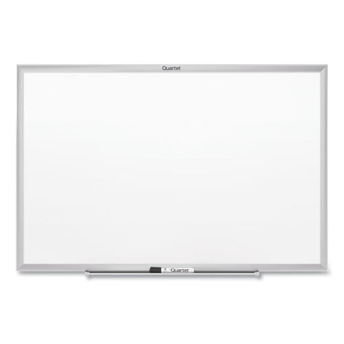 Classic Series Nano-Clean Dry Erase Board, 72 x 48, White Surface, Silver Aluminum Frame-(QRTSM537)