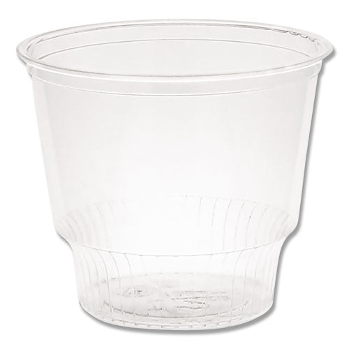 EarthChoice Recycled Clear Plastic Sundae Dish, 12 oz, Clear, 50 Dishes/Bag, 20 Bag/Carton-(PCTYPS12C)