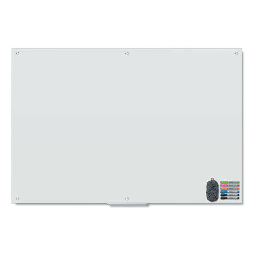 Magnetic Glass Dry Erase Board Value Pack, 72 x 48, White Surface-(UBR3974U0001)