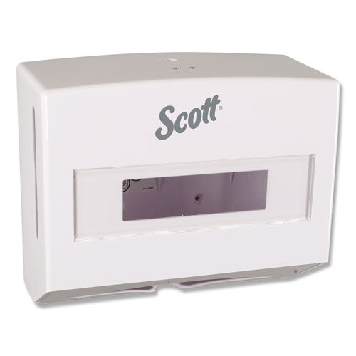 Scottfold Folded Towel Dispenser, 10.75 x 4.75 x 9, White-(KCC09214)