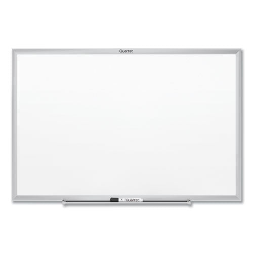 Classic Series Total Erase Dry Erase Boards, 72 x 48, White Surface, Silver Anodized Aluminum Frame-(QRTS537)