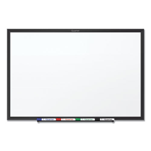 Classic Series Total Erase Dry Erase Boards, 36 x 24, White Surface, Black Aluminum Frame-(QRTS533B)