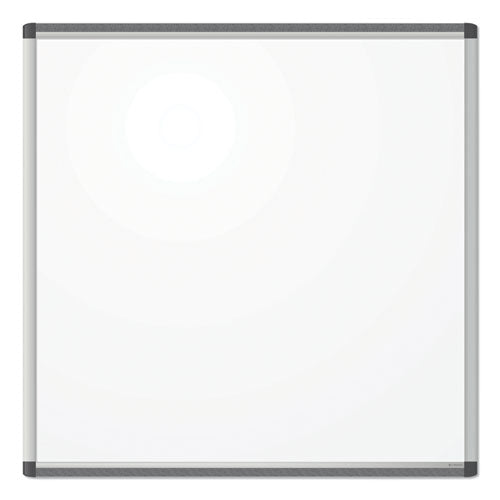 PINIT Magnetic Dry Erase Board, 36 x 36, White Surface, Silver Aluminum Frame-(UBR2806U0001)