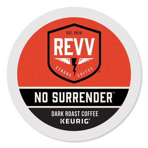 NO SURRENDER K-Cup, Dark Roast, K-Cup, 24/Box-(GMT6873)