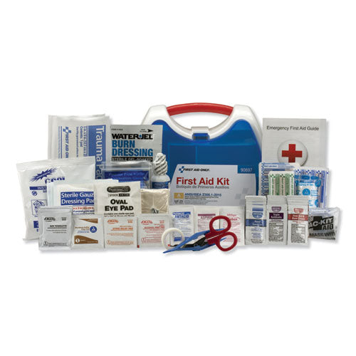 ReadyCare First Aid Kit for 25 People, ANSI A+, 139 Pieces, Plastic Case-(FAO90697)