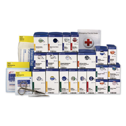 50 Person ANSI Class A+ First Aid Kit Refill, 241 Pieces-(FAO90613)