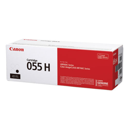 3020C001 (055H) High-Yield Toner, 7,600 Page-Yield, Black-(CNM3020C001)