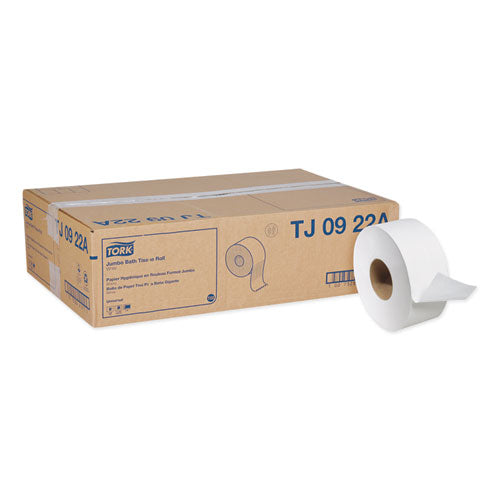 Universal Jumbo Bath Tissue, Septic Safe, 2-Ply, White, 3.48" x 1,000 ft, 12/Carton-(TRKTJ0922A)