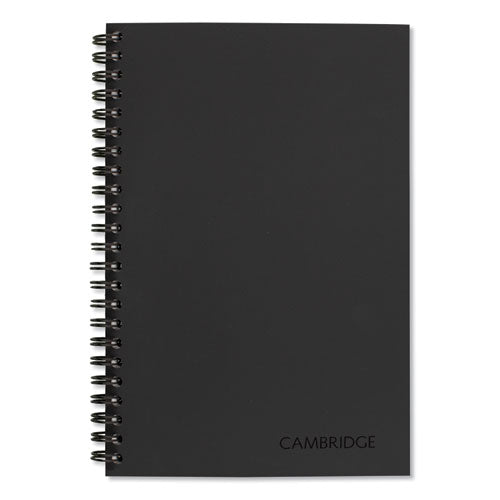 Wirebound Guided QuickNotes Notebook, 1-Subject, List-Management Format, Dark Gray Cover, (80) 8 x 5 Sheets-(MEA06096)