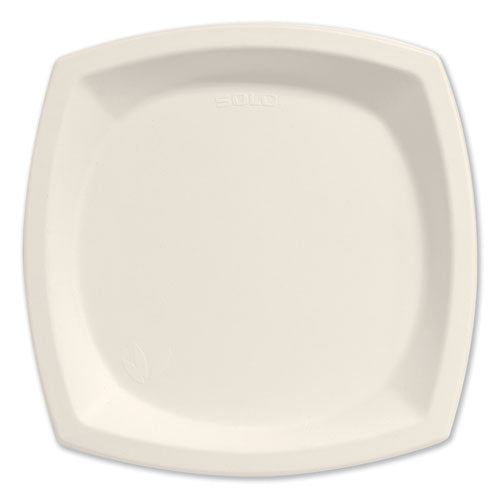 Bare Eco-Forward Sugarcane Dinnerware, Plate, 10" dia, Ivory, 125/Pack-(SCC10PSC2050PK)