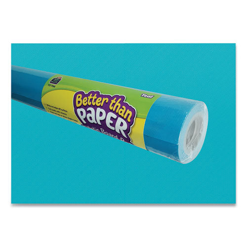 Better Than Paper Bulletin Board Roll, 4 ft x 12 ft, Teal-(TCR77368)