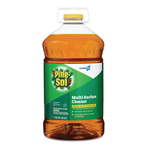 Multi-Surface Cleaner Disinfectant, Pine, 144oz Bottle-(CLO35418EA)