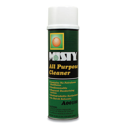 Green All-Purpose Cleaner, Citrus Scent, 19 oz Aerosol Spray, 12/Carton-(AMR1001583)