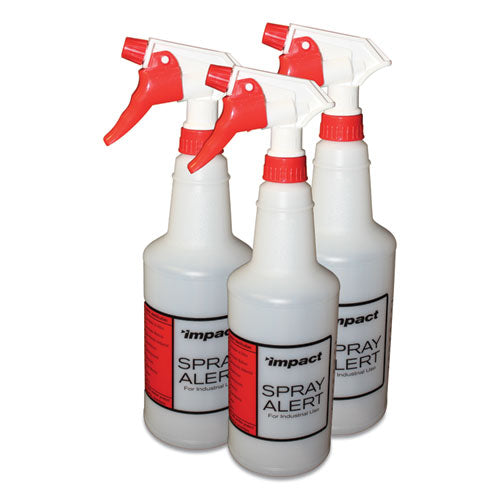 Spray Alert System, 32 oz, Natural with White/White Sprayer, 24/Carton-(IMP5032SS)