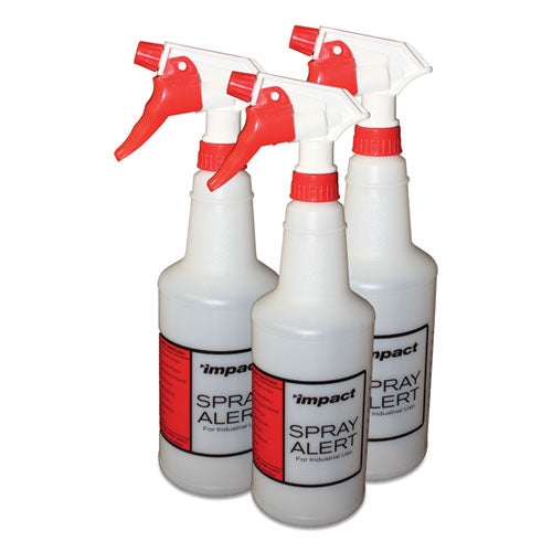 Spray Alert System, 24 oz, Natural with Red/White Sprayer, 3/Pack, 32 Packs/Carton-(IMP5024SS)