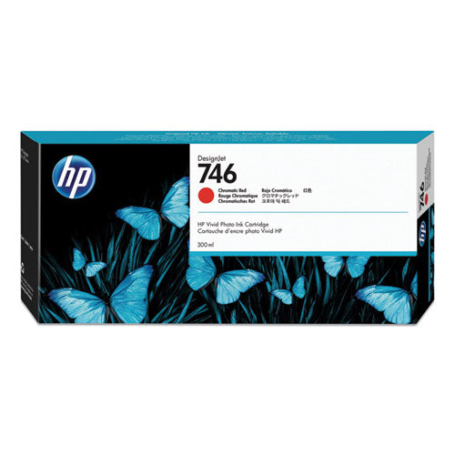 HP 746, (P2V81A) Chromatic Red Original Ink Cartridge-(HEWP2V81A)