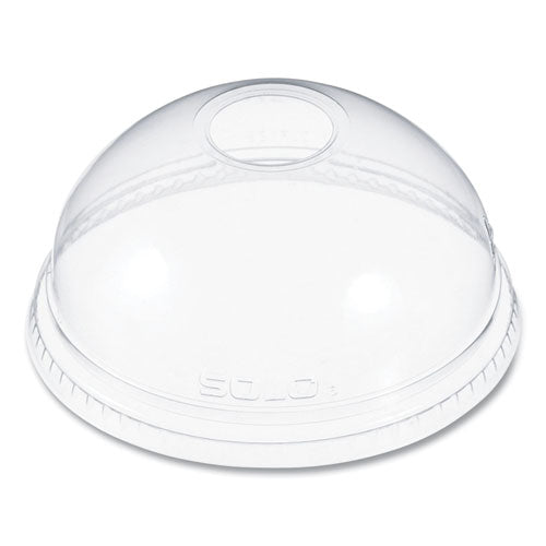 Ultra Clear Dome Cold Cup Lids, Fits 16 oz to 24 oz Cups, PET, Clear, 1,000/Carton-(DCCDLR626CT)