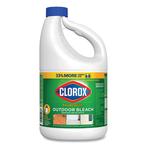 Outdoor Bleach, 81 oz Bottle, 6/Carton-(CLO32438)