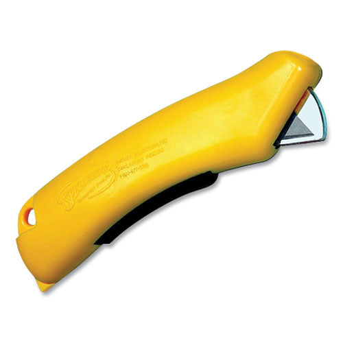 X-traSafe CU Safety Utility Knife, Plastic Handle, Yellow, 6/Pack-(CEWXSCU03101)