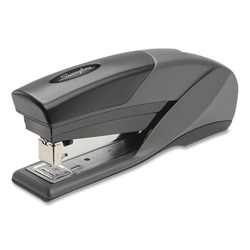 EZTouch Reduced Effort Stapler, 20-Sheet Capacity, Black-(SWI66424)