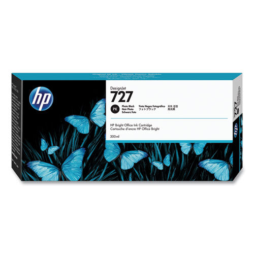 HP 727, (F9J79A) Photo Black Original Ink Cartridge-(HEWF9J79A)