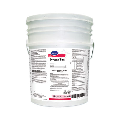 Divosan Plus Spectrum Sanitizer, 5 gal Pail-(DVO57571100)