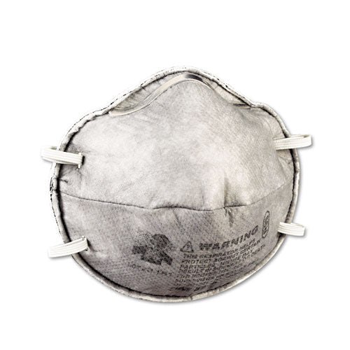 R95 Particulate Respirator w/Nuisance-Level Organic Vapor Relief, One Size Fits All, 20/Box-(MMM8247)