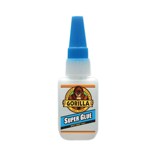 Super Glue, 0.53 oz, Dries Clear, 4/Carton-(GOR7807101CT)