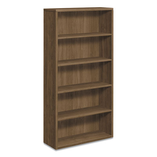 10500 Series Laminate Bookcase, Five-Shelf, 36w x 13.13d x 71h, Pinnacle-(HON105535PINC)