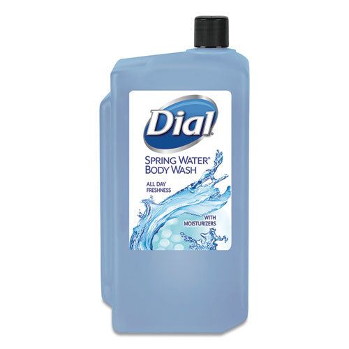 Body Wash Refill for 1 L Liquid Dispenser, Spring Water, 1 L, 8/Carton-(DIA04031)