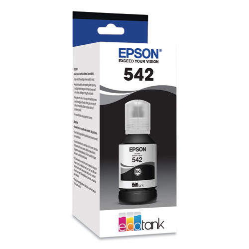 T542120-S (T542) DURABrite EcoFit Ultra High-Capacity Ink, 7,500 Page-Yield, Black-(EPST542120S)