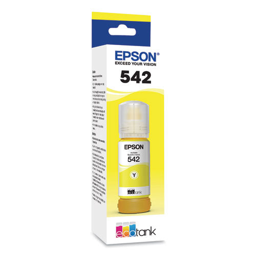 T542420-S (T542) DURABrite EcoFit Ultra High-Capacity Ink, 6,000 Page-Yield, Yellow-(EPST542420S)