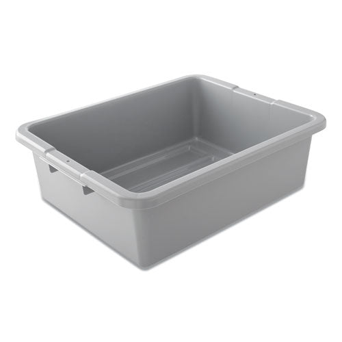 Bus/Utility Box, 17.3" x 7" x 21.5", Gray-(RCP335192GRAY)