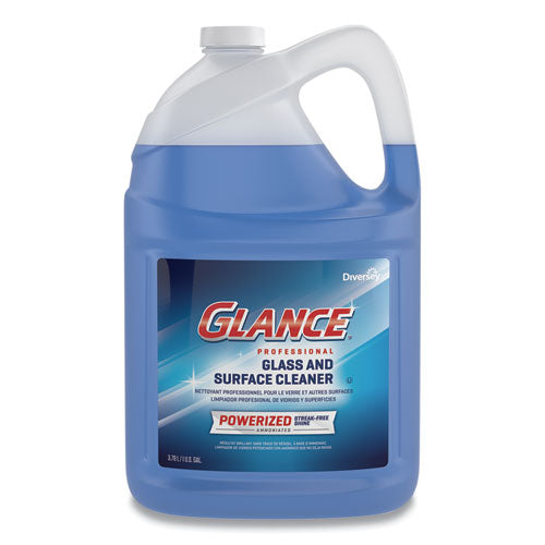 Glance Powerized Glass and Surface Cleaner, Liquid, 1 gal-(DVOCBD540311EA)