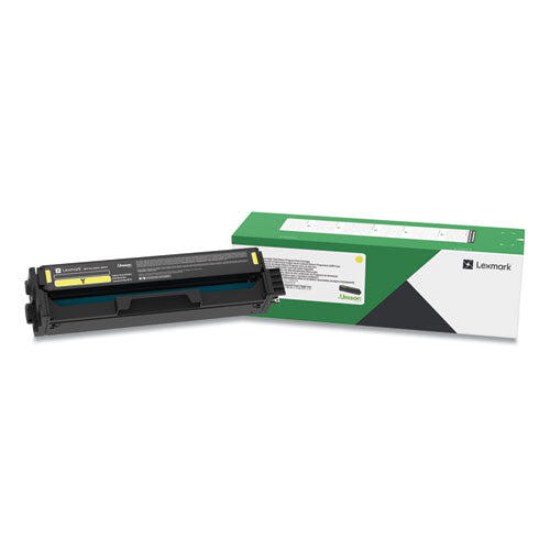 C341XY0 Return Program Extra High-Yield Toner, 4,500 Page-Yield, Yellow-(LEXC341XY0)