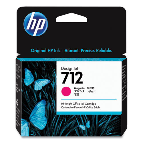 HP 712, (3ED68A) Magenta Original Ink Cartridge-(HEW3ED68A)