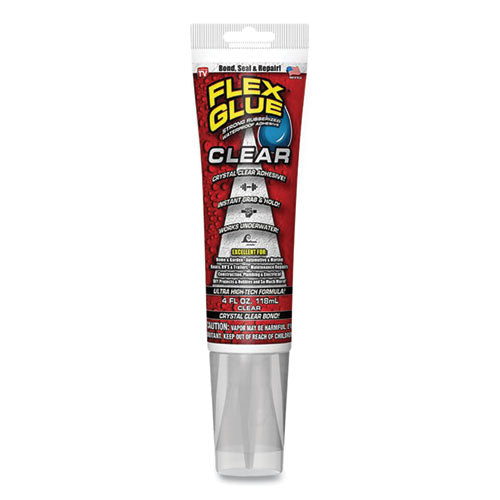 Flex Glue, 4 oz, Dries Clear-(FSGGFSCLRR04)