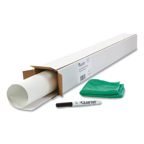 Anywhere Repositionable Dry-Erase Surface, 24 x 36, White Surface-(QRTR85532)