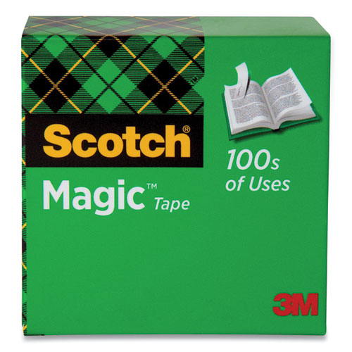 Magic Tape Refill, 3" Core, 0.75" x 72 yds, Clear-(MMM810342592)