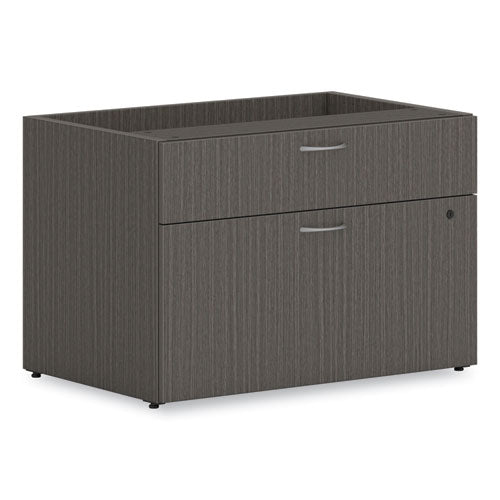 Mod Low Personal Credenza, 30w x 20d x 21h, Slate Teak-(HONLCL3020BFLS1)