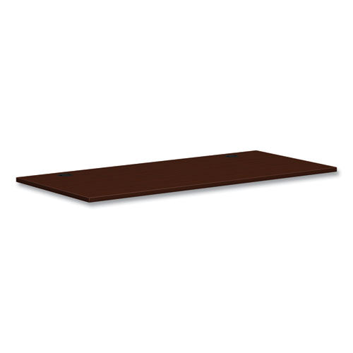 Mod Worksurface, Rectangular, 66w x 30d, Traditional Mahogany-(HONPLRW6630LT1)