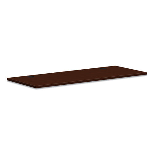 Mod Worksurface, Rectangular, 60w x 24d, Traditional Mahogany-(HONPLRW6024LT1)