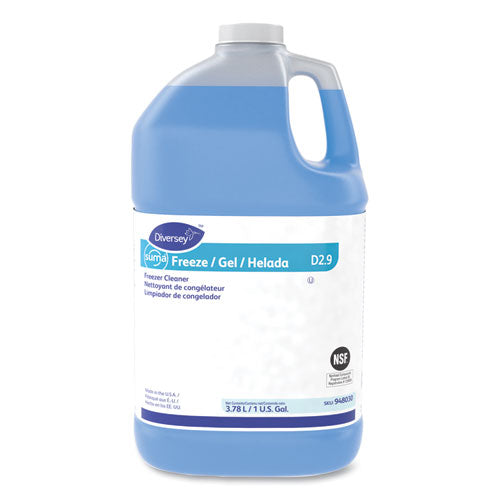 Suma Freeze D2.9 Floor Cleaner, Liquid, 1 gal, 4/Carton-(DVO948030)