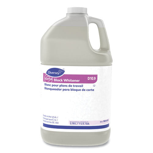 Suma Block Whitener, 1 gal Bottle, 4/Carton-(DVO904404)