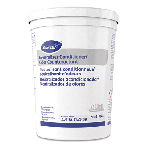 Floor Conditioner/Odor Counteractant, Powder, 0.5 oz Packet, 90/Tub, 2/Carton-(DVO917048)