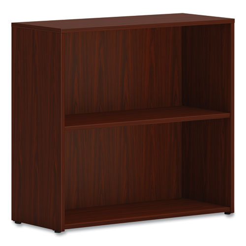 Mod Bookcase, Two-Shelf/1 Adjustable, 30w x 13d x 29h, Traditional Mahogany-(HONLBC3013B2LT1)