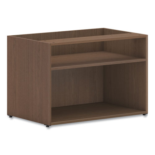 Mod Low Storage Credenza, 30w x 20d x 21h, Sepia Walnut-(HONLCL3020SLE1)