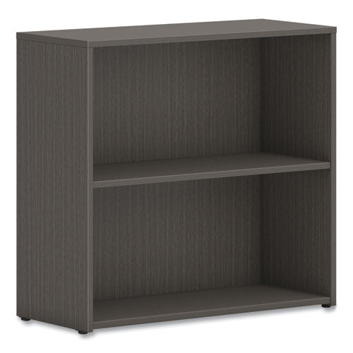 Mod Bookcase, Two-Shelf/1 Adjustable, 30w x 13d x 29h, Slate Teak-(HONLBC3013B2LS1)