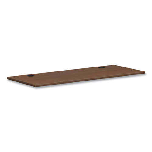 Mod Worksurface, Rectangular, 60w x 24d, Sepia Walnut-(HONPLRW6024LE1)